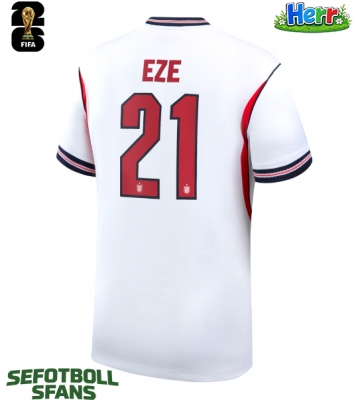 England Eberechi Eze #21 Hemmatröja VM 2026 Kortärmad